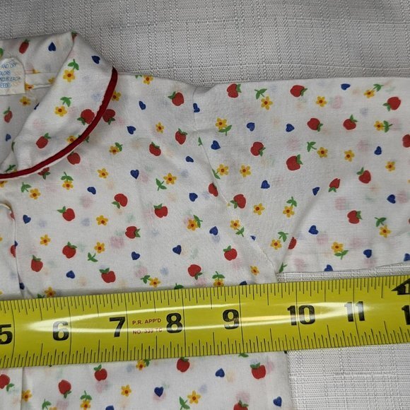 Catton Candy Baby Button Down Top Vintage 1980's - Picture 5 of 6